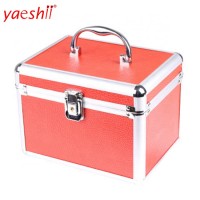 Yaeshii Direct Sales Minimalist Pro Makeup Case Aluminum Large Cosmetic Bag